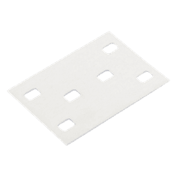 Cople para Uniones de Escalera de Aluminio / Plano / Peralte 3 1/4" / Incluye Tornilería
