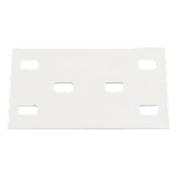 Cople para Uniones de Escalera de Aluminio / Plano / Peralte 3 1/4" / Incluye Tornilería