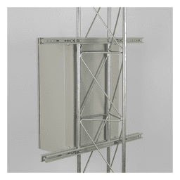 Montaje Universal de Torre para Montar Gabinetes de 30-80 cm de ancho.