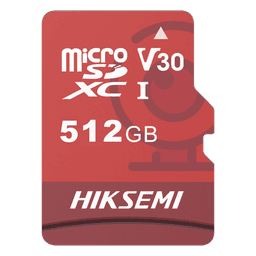 MicroSD HIKSEMI NEO Plus / 512 GB / 95 MB/s Lectura / 60 MB/s Escritura / Clase 10 U3 / TLC NAND / Especializada Para Videovigilancia 24/7