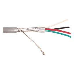 Cable 4 x 16 AWG / Blindado / 305 Metros (1000 Pies) / Riser / UL / Color Gris / Hecho En México