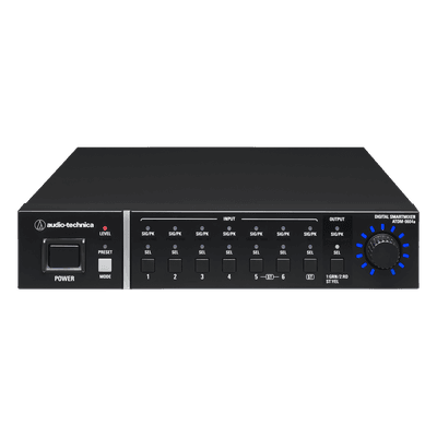 MEZCLADOR DIGITAL AUTOMÁTICO SMARTMIXER DE 6 CANALES CON CANCELACIÓN DE ECO.
