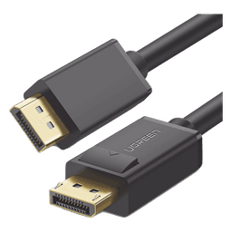 Cable DisplayPort 1.2 Macho a Macho | Longitud 3 Metros (9.84 Pies) | Versión DP1.2 | Soporta 4K@60Hz; 2K@144Hz | Soporta 3D | Color Profundo de 8 y 10 Bits | Blindaje Interno Múltiple | Cobre Estañado 28AWG | Botón de Liberación