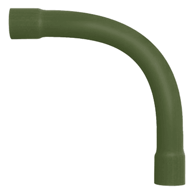 Codo para Tubería Conduit PVC Ligero de 3/4" (19 mm).