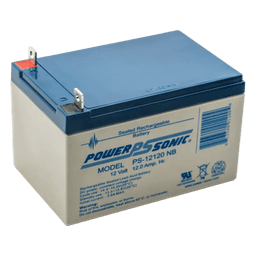 Batería 12V Recargable, 12AH, Para Respaldo, Tecnologías AGM/VRLA, 5 Años Vida Útil, Terminales tipo NB1, Reconocida UL , Sin Mantenimiento, Sin Derrames