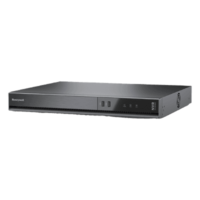 NVR de 16 canales 4K con 16 puertos PoE+ 30 W, 2 bahías HDD y recepción de alarmas, Serie 35
