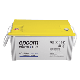 Batería de GEL PURO OPzV / 12 V @ 100 Ah / Ciclo profundo / Uso en Aplicaciones Fotovoltaicas y de Respaldo