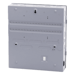 Controlador de acceso IP para 4 puertas con caja metálica, fuente de alimentación y batería incluidas, compatible OSDP v2 y Wiegand