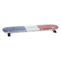 Torreta 47" Serie 16 con 300 LEDs, Dual Color,  frente: Rojo/Blanco, Azul/Blanco, trasero: Rojo/Ámbar, Azul/Ámbar