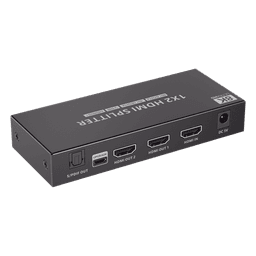 Splitter HDMI 1x2 | Velocidad de trasmisión 48 Gbps| Resolución 8k | Salida de audio| HDCP 2.3