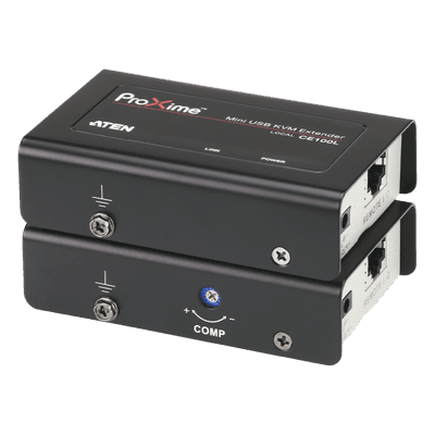 Extensor KVM USB | Acceso remoto PC | Hasta 100 m Cat5e | 1920x1200 | Protección ESD | Ajuste deskew