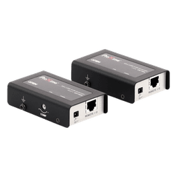 Extensor KVM USB | Acceso remoto PC | Hasta 100 m Cat5e | 1920x1200 | Protección ESD | Ajuste deskew