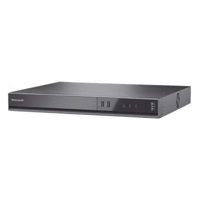 NVR embebido de 16 canales IP 4K (8 MP) con 16 puertos PoE+, H.265, 10 TB incluidos y cumplimiento NDAA, Serie 35 de Honeywell