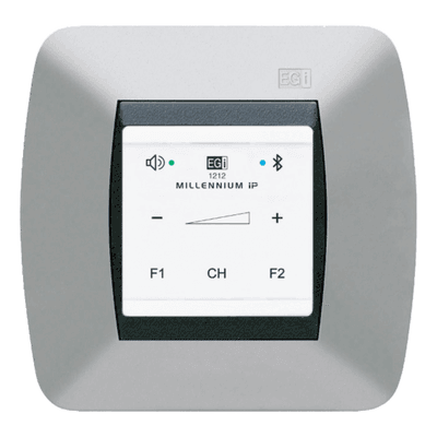 Mando Bluetooth IP | Control Táctil | Compatible Sistema Millennium | Alimentación PoE | Color Blanco |