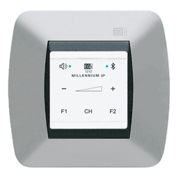 Mando Bluetooth IP | Control Táctil | Compatible Sistema Millennium | Alimentación PoE | Color Blanco |