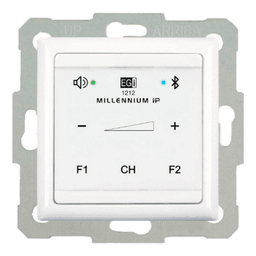 Mando Bluetooth IP | Control Táctil | Compatible Sistema Millennium | Alimentación PoE | Color Blanco |