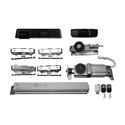 Sistema de automatizacion  para Puerta Deslizable, Para puerta de hasta  300 KG, Color Negro