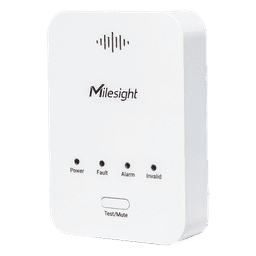 Sensor Detector de Fugas de Gas LoRaWAN / Alarma 85 dB / Salida de Relé y Válvula Solenoide / 800 Registros
