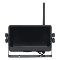 Sistema Profesional Inalámbrico de Cámara de Reversa Infrarroja y Monitor Touch de 7" para Vehículos de Trabajo y Montacargas 