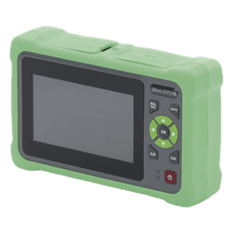 OTDR Touch para Pruebas en los Enlaces de Fibra Óptica / Longitudes de Onda 1310nm y 1550nm / Función VFL 10mW / Función OPM / Función de Mapeo de Cables de Red RJ45 / Recargable / Distancia de Prueba de hasta 260 Kilóme
