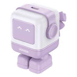 Cargador de Pared / 30W / USB-C PD3.0 PPS / GaN / Pantalla LED Interactiva / Material Ignífugo UL94-V0