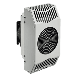 Refrigerador Termoeléctrico / 24V DC / 52W (178 BTU/h) / Interiores y exteriores / Efecto Peltier / Enfriamiento y Calentamiento / Acero Gris RAL 7035 / Montaje Vertical-Horizontal / -40°C a 55°C (-40°F a 131°F)