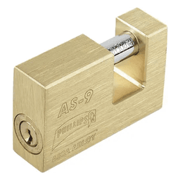 Candado para Cortina  #9 / Opera con 11 pernos de combinación / Alta seguridad.