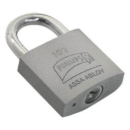 Candado de Alta Seguridad / Hierro Sólido / Gancho Corto / Llave PH-32 / 4 Pernos de Combinación / Uso Interior Seco