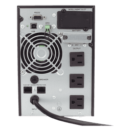 UPS 1000VA/900W  Online Doble Conversión /Pantalla LCD / 3 tomas 5-15R / Regulación de Voltaje / Protección RJ45