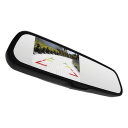 Espejo retrovisor con Pantalla LCD con atenuación automática cuenta con entradas de video duales