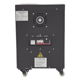Regulador de Voltaje Industrial Monofásico Ferrorresonante 5 kVA/5 kW 120 V / Entrada 96-144 Vca / Salida 117.6- 122.4 Vca