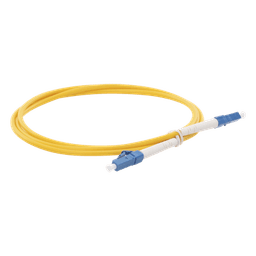 Jumper de Fibra Óptica Monomodo LC/UPC-LC/UPC Simplex de 1 Metro (3.28 Pies), 3mm