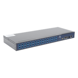 OLT de 1 GPON puerto con Splitter de 1 a 32 SC/UPC Incluido  + 3 puertos Uplink (2 puertos Gigabit Ethernet + 1 puerto SFP/SFP+) , hasta 128 ONUS