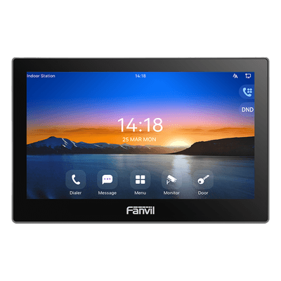 Monitor Audio/Video  IP/SIP para interior, Wi-Fi, pantalla táctil de 7", Apertura remota