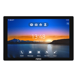 Monitor Audio/Video  IP/SIP para interior, Wi-Fi, pantalla táctil de 10.1", Apertura remota