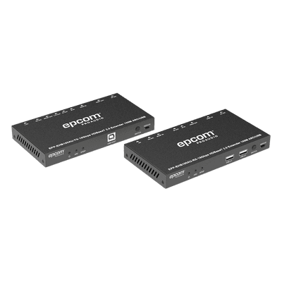 Kit Extensor HDMI | 4K2K@60HZ | HDR 4:4:4 | HDBaseT | 100M | Salida de Audio | HDCP 2.2 | IR Bidireccional | Admite la función USB KVM