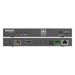 Kit Extensor HDMI | 4K2K@60HZ | HDR 4:4:4 | HDBaseT | 100M | Salida de Audio | HDCP 2.2 | IR Bidireccional | Admite la función USB KVM