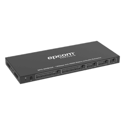 Matricial HDMI | 4x2 | 4K2K@60Hz | HDR | YCbCr 4:4:4 | EDID Auto | Extractor de Audio | Salida de audio análoga y digitalizados | HDCP 2.2 | 18 Gbps