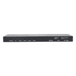 Splitter HDMI 1x4 | 1 Entrada a 4 salidas (Simultaneas) | 4K@60Hz | Extractor de Audio | Down Scaler | HDR  4:4:4 | EDID | 18Gbps
