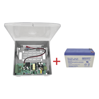 Kit / Fuente PS12DC4PBK + Batería incluída LK712