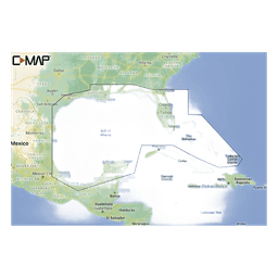 M-NA-Y204-MS C-MAP REVEAL del Golfo de México y Bahamas