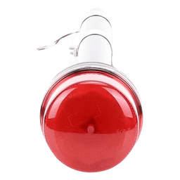 Luz Telescopica para Motocicletas de 8 LED, Rojo, Lente Rojo, SAE