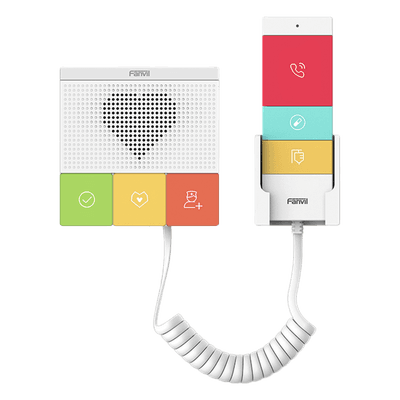 Intercomunicador SIP para Hospital/Asilos, 6 botones, antibacterial, 1 Relevador integrado