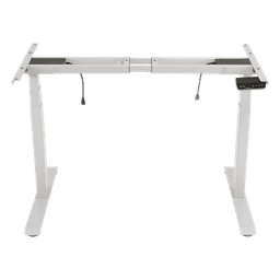 Base de Escritorio Motorizado Profesional / Altura Ajustable 60-125cm / Estructura Estable / Funcionamiento Suave / 3 Preset de Posiciones / Color Blanco / Soporta hasta 100Kg de carga 