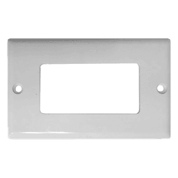 Contacto Dúplex con puertos USB Tipo A y C, 15 A, 100 - 240 V, USB 5 V, Incluye la Placa.