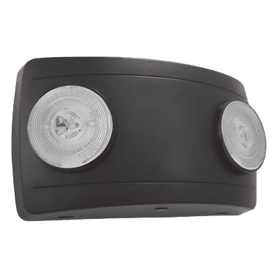 Luz de Emergencia SF660LB / 2W LED / 150 lm / 90 min Autonomía / Batería Ni-Cd / 127-240 VAC / UL 5VA / Negro