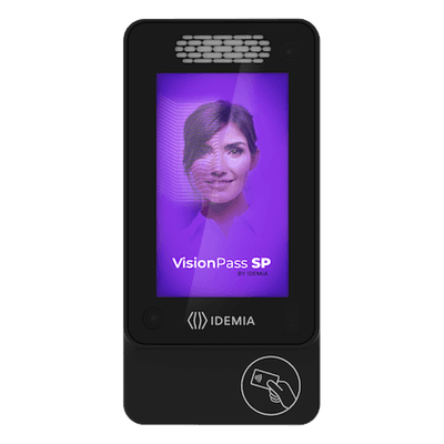 Lector facial Vision Pass SP MD con lector Mifare y Desfire incluido  IP65
