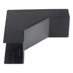 Sección en "L" Color Negro de PVC Auto Extinguible, Para Canaleta TMK-1720-N-CC (5230-02003)