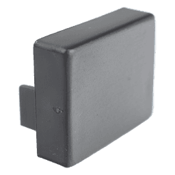 Tapa Final en Color Negro de PVC Auto Extinguible, Para Canaleta TMK-1720-N-CC (5290-02003)