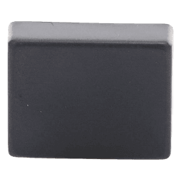 Tapa Final en Color Negro de PVC Auto Extinguible, Para Canaleta TMK-1720-N-CC (5290-02003)